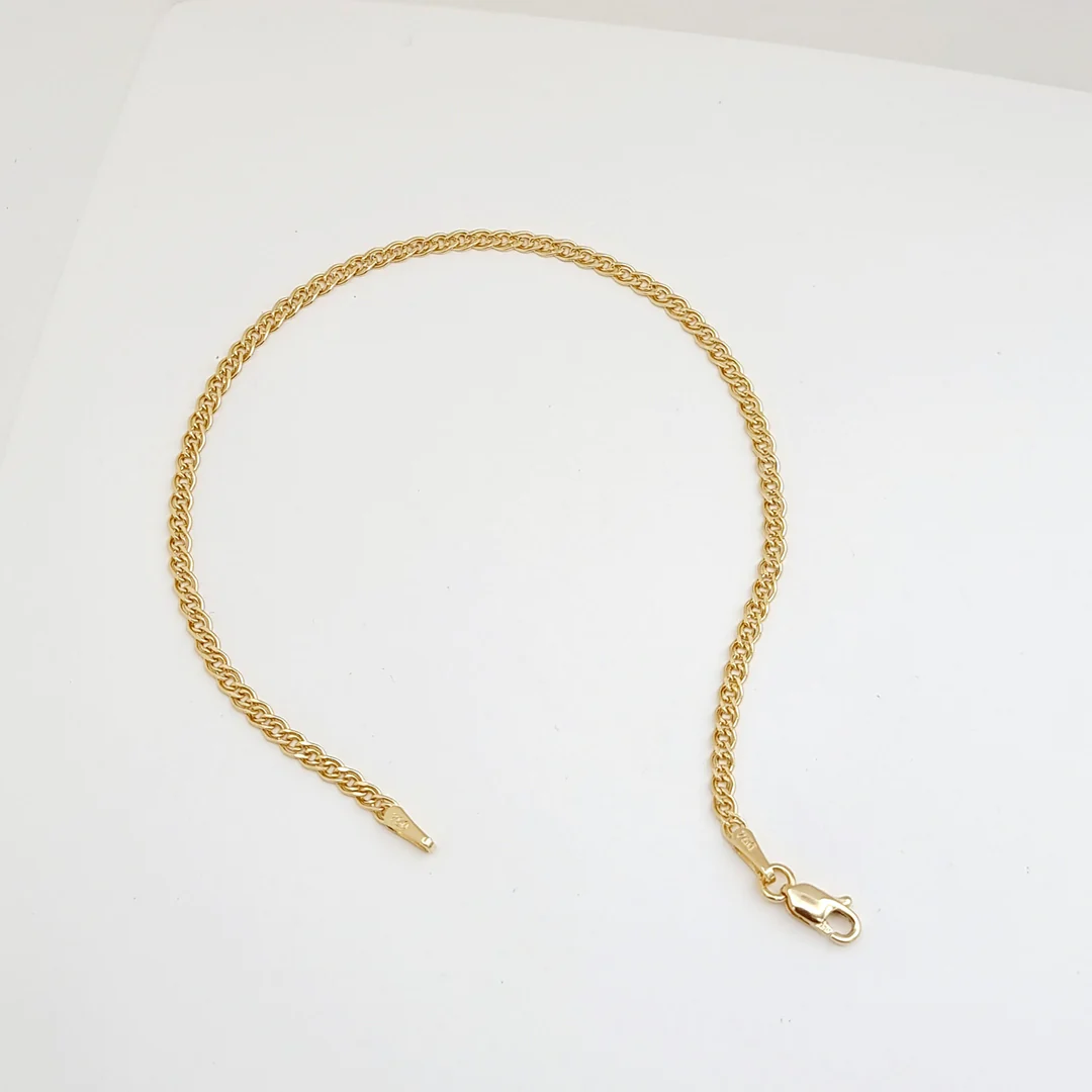 18k Gold Thin Bracelet