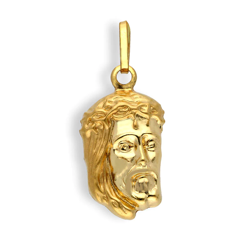 18k Gold Jesus Christ Pendant