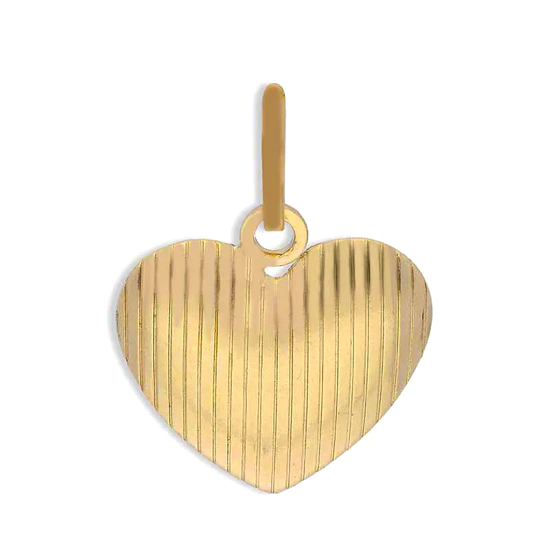 18k Gold Heart Pendant