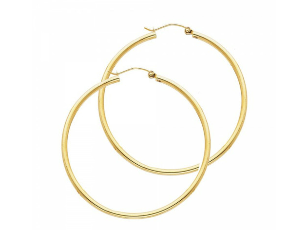 18kt Hoop Earring